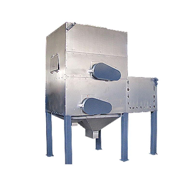 DHD type counter-roll dry magnetic separator